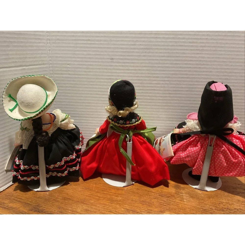 Madame Alexander Little Women Dolls Set Of 3 With Original Boxes